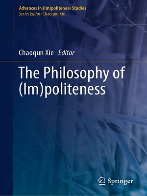 cover image of The Philosophy of (Im)politeness